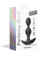 Love to Love - Twinny Bud - Buigbare Vibrerende Buttplug - Zwart