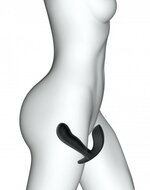Dorcel - Twist Delight - Vibrerende G-spot en Prostaat Vibrator - Zwart