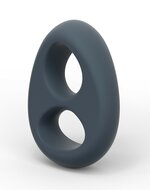 Dorcel - Liquid Soft Teardrop - Siliconen Rekbare Cockring - Opening voor Penis en Opening voor Testikels