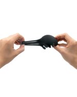 Dorcel - Fun Bag - Vibrerende Cockring En Testikel Stimulator - Zwart