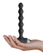Rocks-off - Petite Sensations Pearl - Vibrerende Buttplug - Zwart