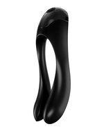 Satisfyer - Candy Cane Vinger Vibrator - Zwart