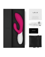 LELO - Ina Wave 2 - Rabbit Vibrator - Fuchsia Roze