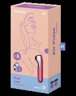 Satisfyer - Dual Love - Vibrerende Luchtdruk Vibrator - Met Bluetooth En App Control - Rood