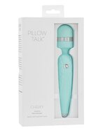 Pillow Talk - Cheeky Wand Massager - Lichtblauw