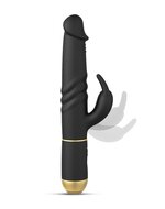 Dorcel - Furious Rabbit 2.0 - Roterende En Stotende Vibrator - Zwart