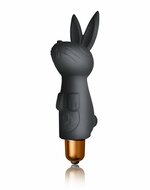Rocks-off - Truly Dark Desires Set - Mini Vibrator Met Opzetstukken - Zwart/Goud