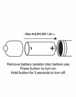 Rocks-off - RO-80MM - Bullet Vibrator - Chrome - Zilver