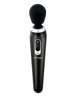 PalmPower Extreme Wand Vibrator - ergonomisch gevormd En extreem krachtig - Zwart