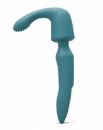 Love to Love - R-Evolution Wand Vibrator Set Met 2 verwisselbare opzetstukken - Turquoise