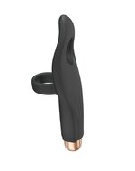 Love to Love - Vibrating Tickle Me - Vinger Vibrator - Zwart
