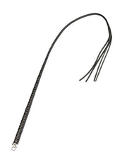 RISE - BDSM Zweep - Feather Single Tail - Zwart