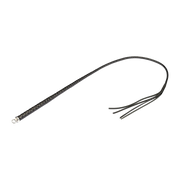 RISE - BDSM Zweep - Feather Single Tail - Zwart