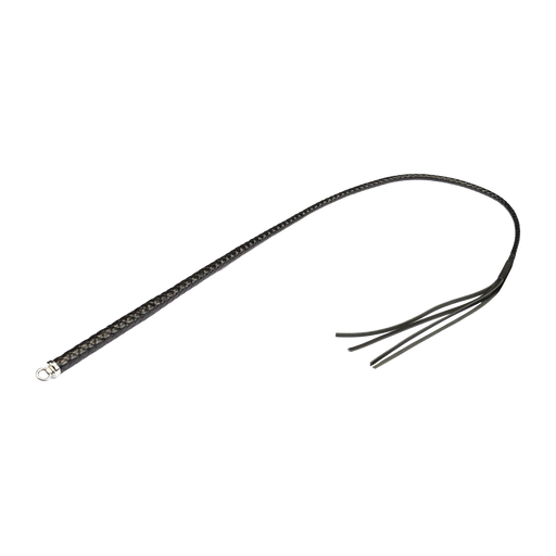 RISE - BDSM Zweep - Feather Single Tail - Zwart
