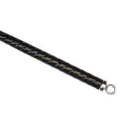 RISE - BDSM Zweep - Feather Single Tail - Zwart