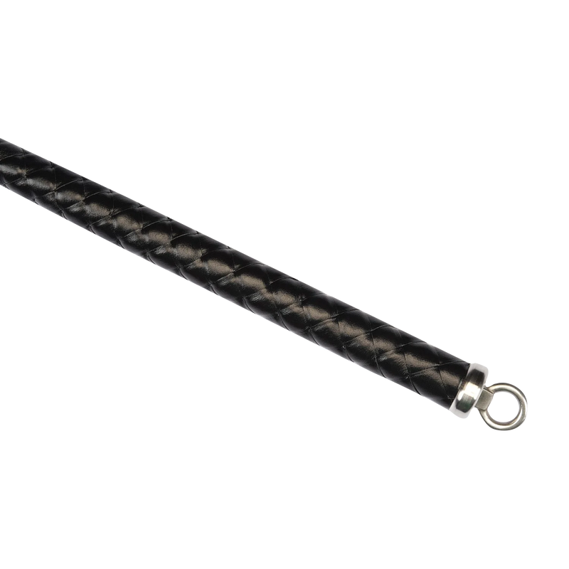 RISE - BDSM Zweep - Feather Single Tail - Zwart