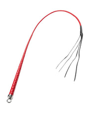 RISE - BDSM Zweep - Feather Single Tail - Rood