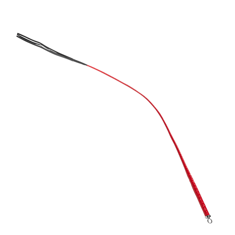RISE - BDSM Zweep - Feather Single Tail - Rood