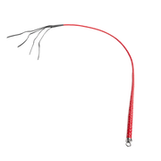 RISE - BDSM Zweep - Feather Single Tail - Rood