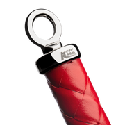RISE - Lange Flogger met Zachte Strengen - Rood