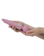 Pillow Talk Sultry Roterende Wand en G-spot Vibrator met verwarmingsfunctie - roze