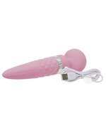 Pillow Talk Sultry Roterende Wand en G-spot Vibrator met verwarmingsfunctie - roze