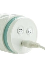 Pillow Talk - Feisty Stotende Vibrator Met handsfree houder - mintgroen