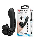 Pretty Love - Orlando - Vinger Vibrator - Zwart