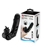 Pretty Love - Corbin - Vinger Vibrator - Zwart