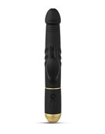 Dorcel - Furious Rabbit 2.0 - Roterende En Stotende Vibrator - Zwart