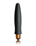 Rocks-off - Truly Dark Desires Set - Mini Vibrator Met Opzetstukken - Zwart/Goud