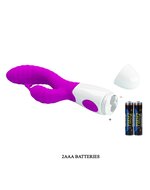Pretty Love - Pete - Curved G-spot Rabbit Vibrator