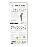 PalmPower Extreme Wand Vibrator - ergonomisch gevormd En extreem krachtig - Zwart