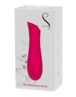 The Mini Swan Rose clitoris vibrator - roze