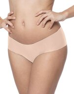 Bye Bra - Invisible Hipster - Onzichtbaar Slipje - 2 pack - nude en zwart