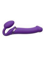 Strap-On-Me Vibrerende Strapless Strapon | Voorbinddildo met 3 motoren - paars - maat L