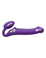 Strap-On-Me Vibrerende Strapless Strapon | Voorbinddildo met 3 motoren - paars - maat XL