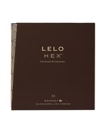 LELO - HEX XL Respect Extra Grote Condooms - 36 stuks