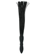 Rimba - Siliconen Flogger Zweep Met Vibrerende Dildo