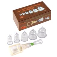 Rimba - Cupping Vacuum Set - Met 6 Verschillende Cups