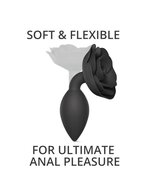 Love to Love - Open Roos Buttplug - Maat L - Zwart