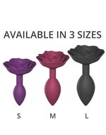 Love to Love - Open Roos Buttplug - Maat L - Zwart