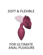 Love to Love - Open Roos Buttplug - Maat M - Rood