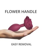 Love to Love - Open Roos Buttplug - Maat M - Rood
