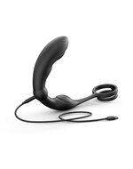 Dorcel - P-Ring - Perineum en Prostaat Vibrator - Met Dubbele Cockring - Zwart