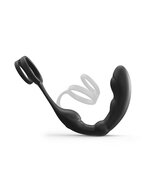 Dorcel - P-Ring - Perineum en Prostaat Vibrator - Met Dubbele Cockring - Zwart