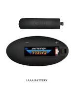 Mr. Play - Vibrerende Oplaadbare Anaal Plug met afstandsbediening - Extra - zwart
