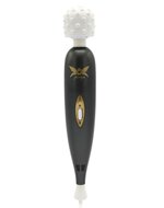 Pixey - Exceed V2 - Wand Vibrator met Beweegbare Kop - Zwart