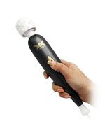 Pixey - Exceed V2 - Wand Vibrator met Beweegbare Kop - Zwart
