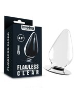 Lovetoy - Transparante Buttplug - Flawless - 11.5 x 6 cm